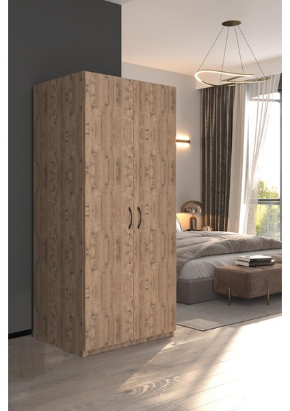 Frey 2 Kapaklı Elbise Dolabı-2 Kapılı Gardırop-Atlantik Çam fiyatları