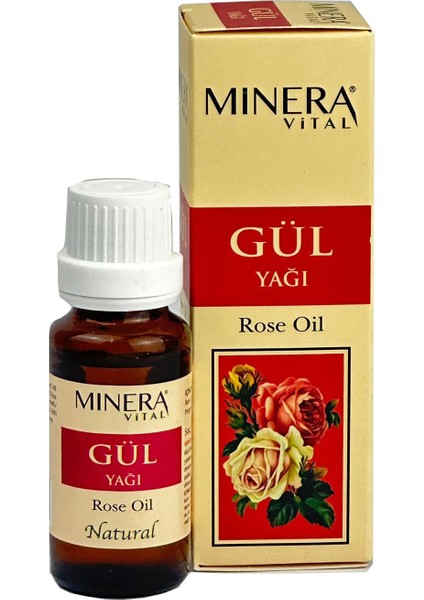 Minera Gül Yağı 20 ml