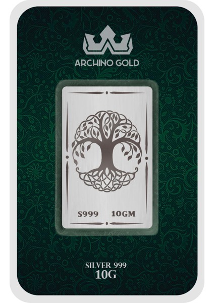 Doğanın Zarafetini Simgeleyen Hayat Ağacı Temalı Hediyeye Özel 10 Gram 999 Ayar Gümüş KÜLÇESI-692 fiyatları