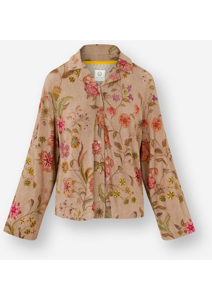 Faye Bej Viscose Bluz