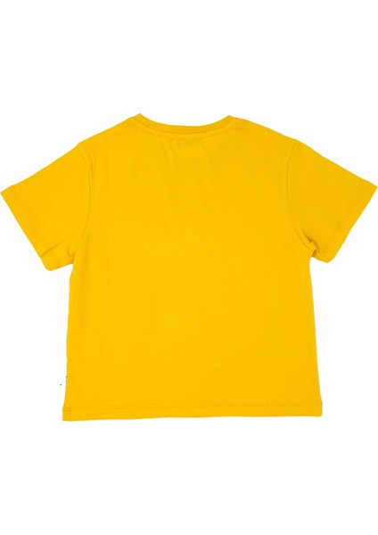 Organik Sarı Basic Yazlık Kız Çocuk Tshirt fırsatları