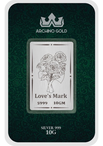 Hediyeye Özel 10 Gram Sevgililer Gününe Özel Çiçek Motifli Romantik Tasarım 999 Ayar Gümüş KÜLÇESI-687 fiyatları