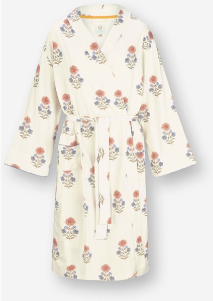 Naomi Beyaz Viscose Kimono fiyatları