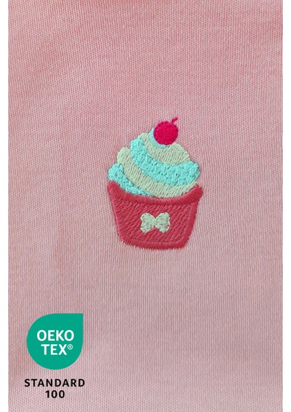 Candy 3lü %100 Pamuk Nakışlı Uzun Kol Bebek Body Set indirimleri