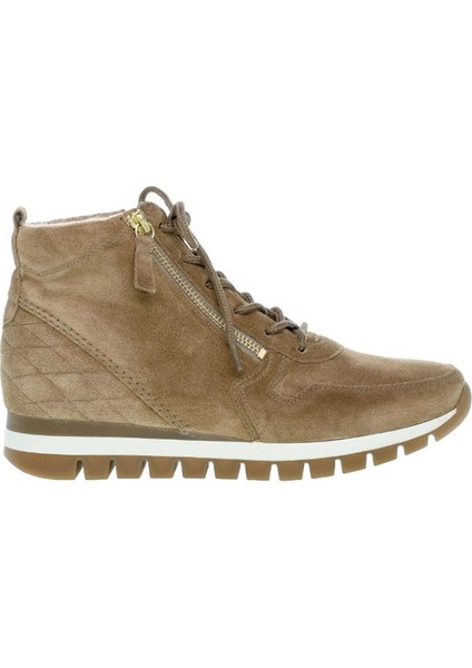 Ekstra-Geniş (H) Kalıp Kadın Bağcıklı Çift Fermuarlı Bot 56.455