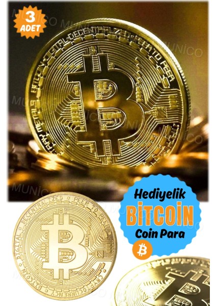 3 Adet Gold Renk Altın Kaplama Fiziksel Bitcoins Sikke Kılıfı Hediye Fiziksel Antik Sikke Sanat modelleri