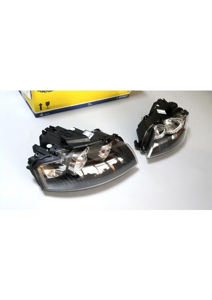 2 x Audi A3 8p 2003-2008 Halojen Ön Far Sol-Sağ Takım Marelli fırsatları