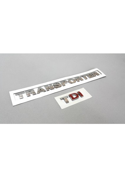 Vw Transporter T5 03-10 Tdi Bagaj Yazısı Çift Kırmızı Takım fiyatları