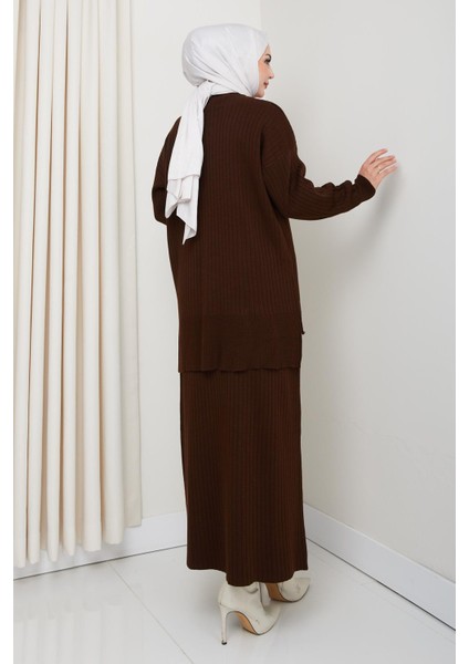 Cepli Fitilli Triko Tunik Etekli Takım fırsatları