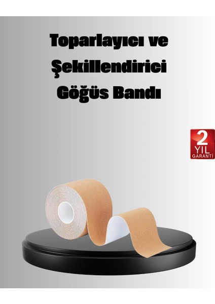 Askısız Görünmez Göğüs Bandı – Dekolteli Kıyafetler Için Destekleyici Bant