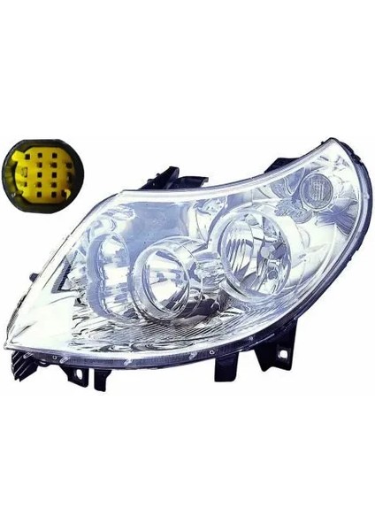 FAR MOTORLU SAĞ FIAT DUCATO MAXI-PEUGEOT BOXER-CITROEN JUMPER 2006-2011 8 FİŞLİ 1340663080 1369495080