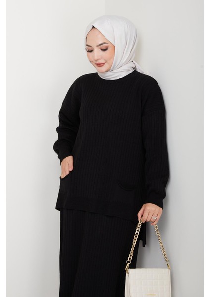 Cepli Fitilli Triko Tunik Etekli Takım fiyatları