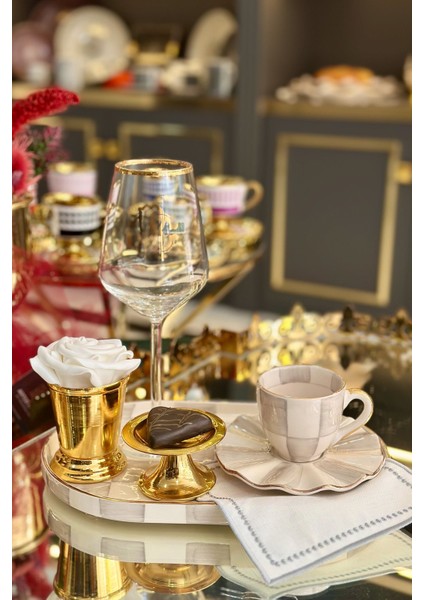 Damalı Gri Oval Sunum Tepsi indirimleri