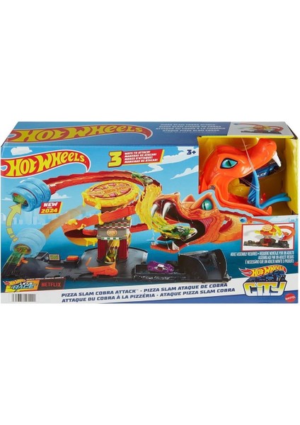 HTN81 Hot Wheels Pizza Dükkanında Kobra Macerası Oyun Seti indirimleri