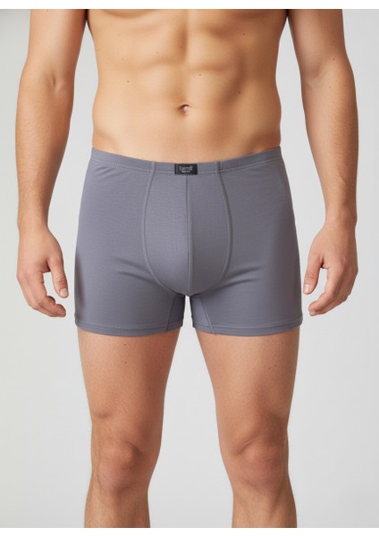 Bambu Boxer Pamuklu Cotton Modal 3'lü Paket Ekstra Esnek Slim Fit Erkek modelleri