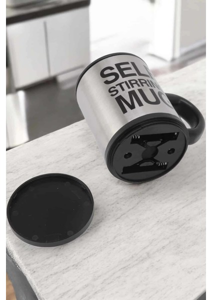 Mikser Kupa Yazılı Mug Bardak Karıştırma Özelliği