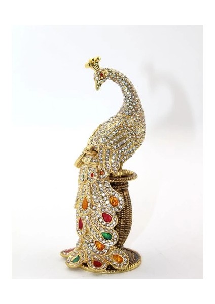 Swarovski Taşlı Tavuskuşu Model 4