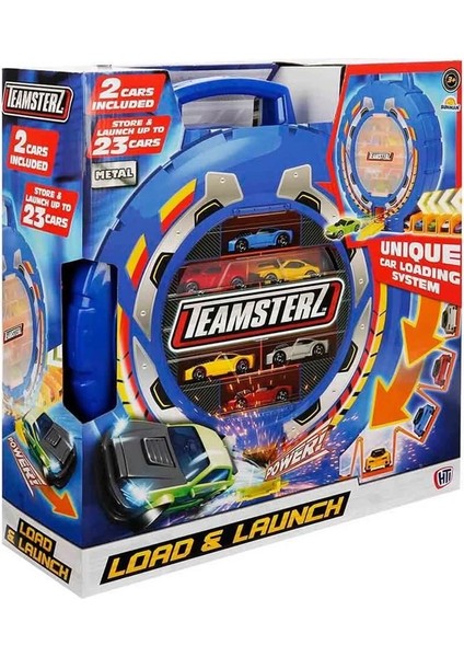 Teamsterz Araç Fırlatıcı Tekerlek Garaj Seti