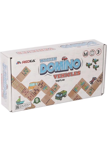 RD5649 Ahşap Domino Oyunu Araçlar