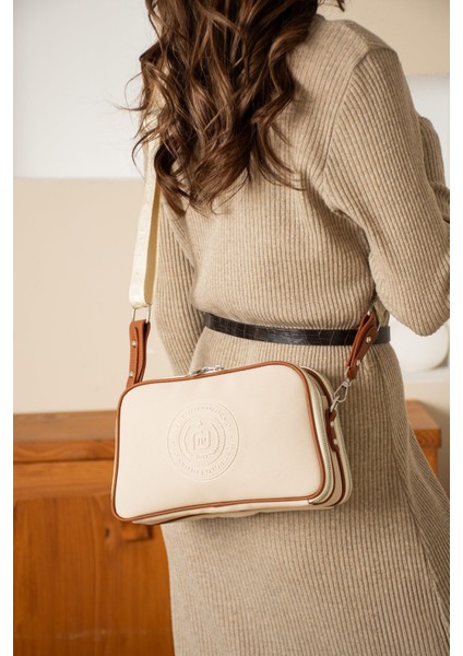 Kadın Kahvetaba 5 Bölmeli Ayarlanabilir Uzun Askılı Omuz Çantası Postacı Çantası indirimleri