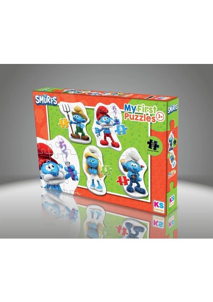 Smr 10304 Smurf My First Puzzle -Ks