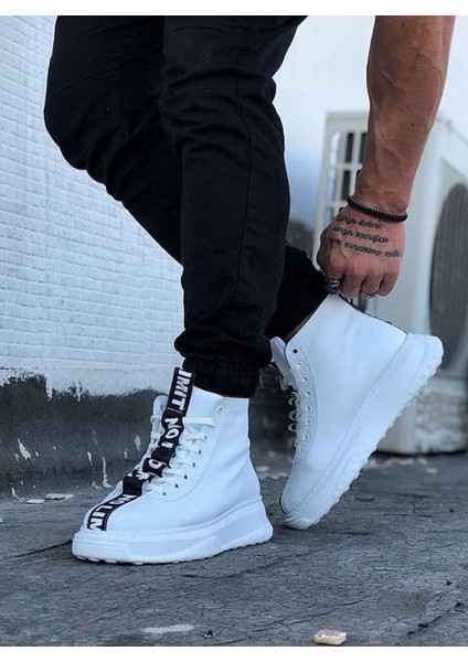 Beyaz Erkek Yarım Bilek Bot fiyatları