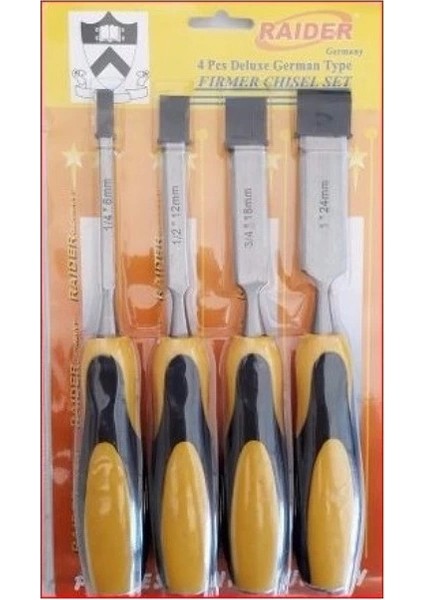 Ağaç Oyma Seti Darbeli Iskarpela Seti - 6-12-18-22MM indirimleri