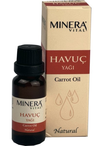 Minera Havuç Yağı 20 ml