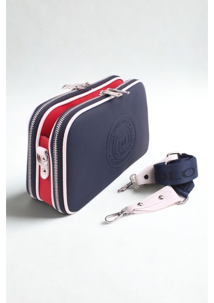 Kadın Kahvetaba 5 Bölmeli Ayarlanabilir Uzun Askılı Omuz Çantası Postacı Çantası