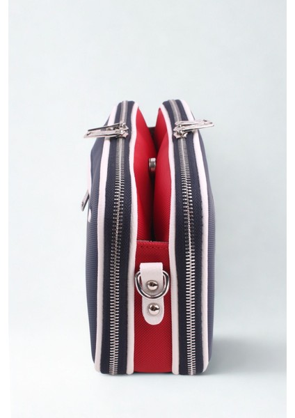 Kadın Kahvetaba 5 Bölmeli Ayarlanabilir Uzun Askılı Omuz Çantası Postacı Çantası modelleri