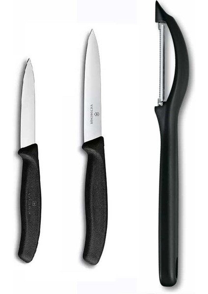 Domates Soyacağı - 8 cm ve 10 cm Düz Sebze Meyve Bıçağı