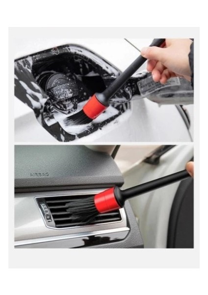 Araba Temizlik Detay Fırçası 5+1 Set fırsatları