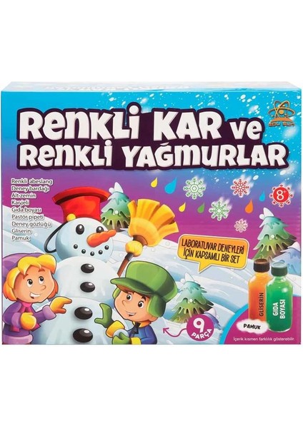 Renkli Kar ve Renkli Yağmurlar Bilim Seti fiyatları
