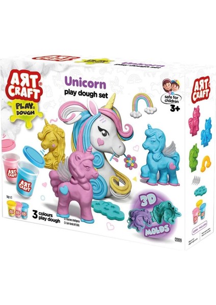 Bfs 03999 Art Craft Unicorn Hamur Set 168 gr -Fentoys fırsatları