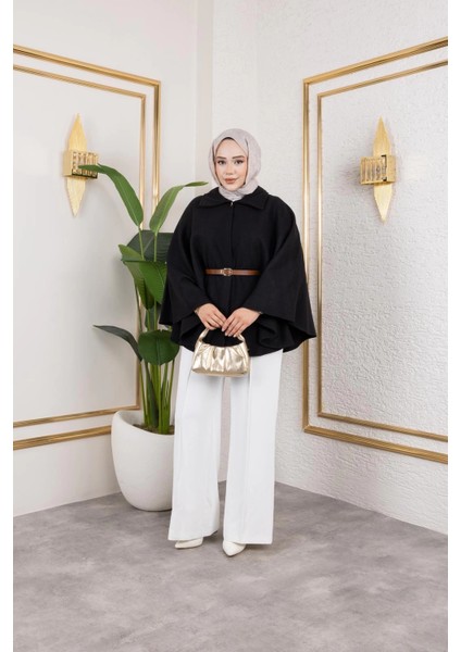 Tesettür Panço - Siyah modelleri