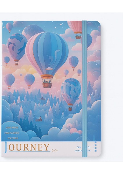 Ajanda Günlük Çizgili Not Defteri Notebook Mavi Balon fiyatları