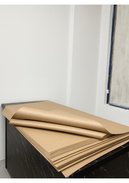 Kraft Kağıt 100X140 cm (10 Adet) Paketleme Kağıdı , Çeyiz Kağıdı , Ambalaj Kağıdı