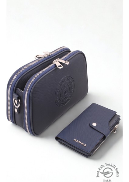 Kadın Kahvetaba 5 Bölmeli Ayarlanabilir Uzun Askılı Omuz Çantası Postacı Çantası