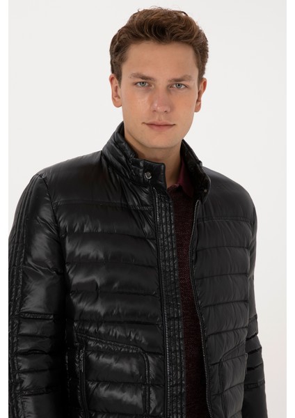 Erkek Siyah Mont 50310081-VR046 fiyatları