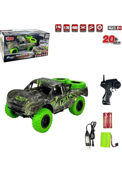 Uzaktan Kumandalı Full Fonksiyon 2.4g Şarjlı 1:20 Drift Arab