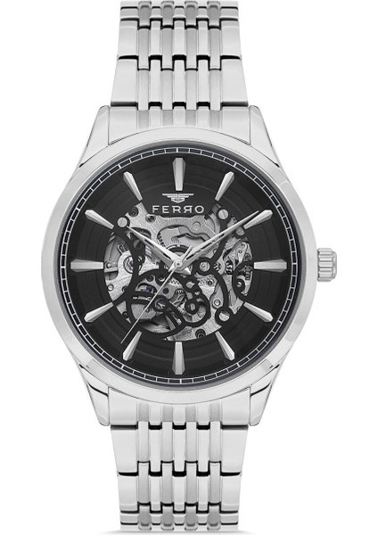 Gümüş Çelik Kordon Otomatik Erkek Kol Saati LFM31440A-A2