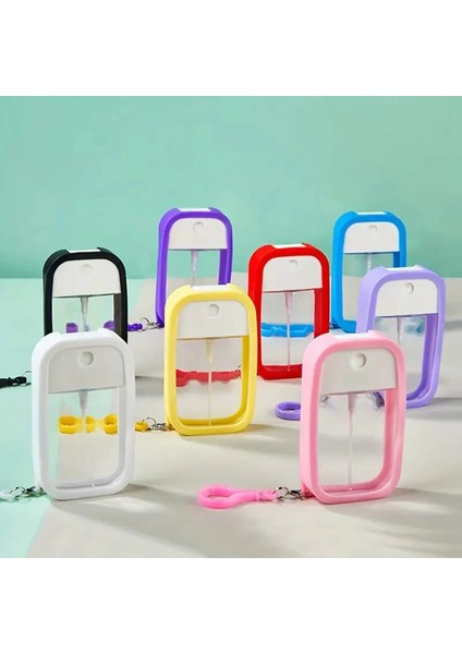 Silikon Kılıflı Anahtarlıklı Sprey Şişesi