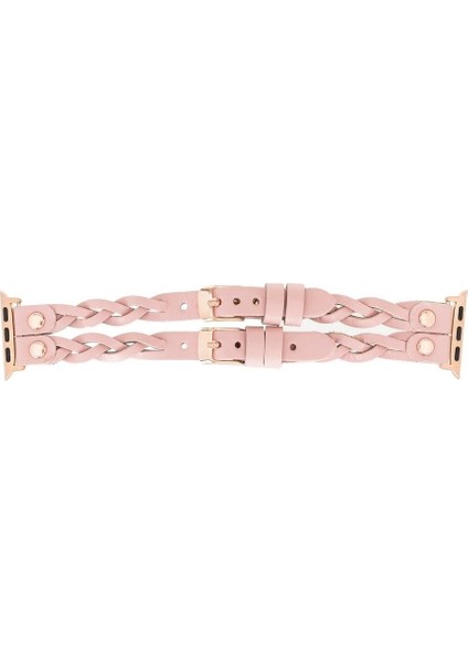 Apple Watch Uyumlu Deri Kordon York Double Tour Nu2 modelleri