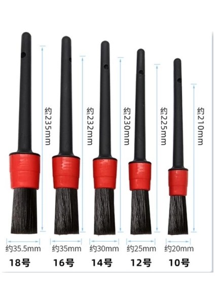 Araba Detaylı Temizlik Fırça Seti fiyatları