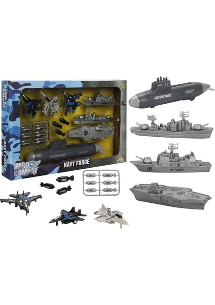 Asker Oyun Set Jet/truck Uçak Gemisi