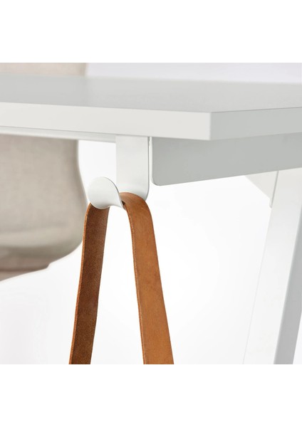 Trotten Çalışma Masası Beyaz 160 x 80 cm