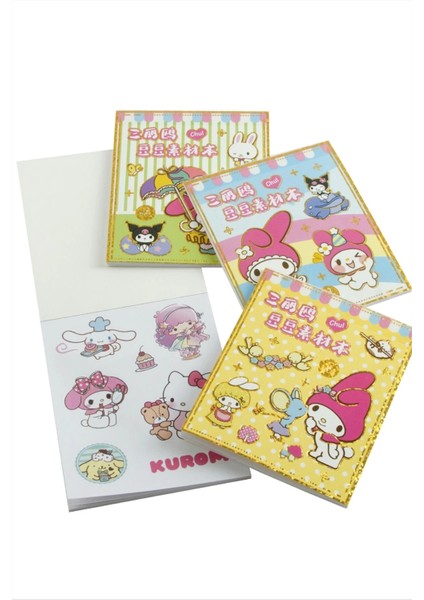 12 Yapraklı Çzgflm Karakteri Defter Sticker