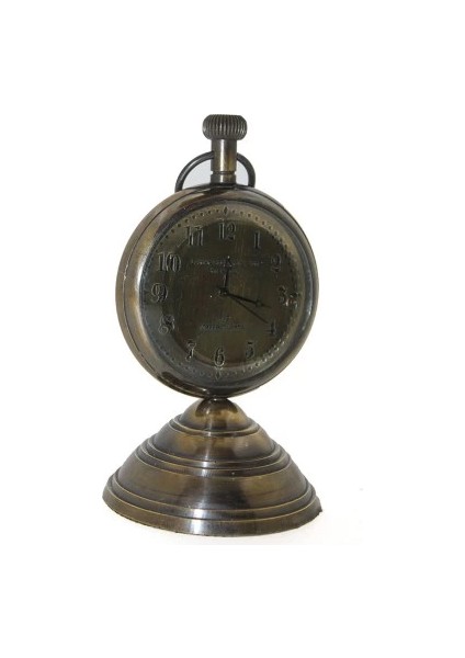 Masa Üstü Pirinç Saat Model 3