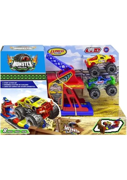 Express Wheels Die Cast Metal Araçlı Fırlatma Rampası fırsatları