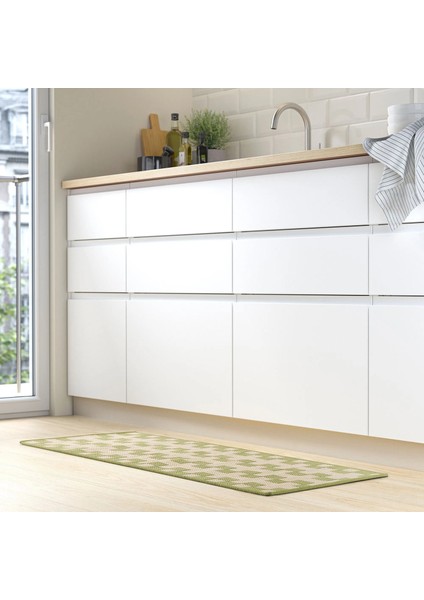 Gangstıg Yolluk Yeşil Kırık Beyaz 45 x 120 cm fırsatları